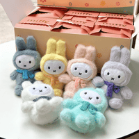 Thumbnail for Miffy Macaron Plush Keychain Doll Random Blind Box - ArtGalleryZen