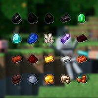 Thumbnail for Minecraft Crafting Recipe Fridge Magnets Set - ArtGalleryZen