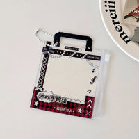 Thumbnail for Mini Handbag Photocard Holder Keychain - Chic PVC Card Display Bag - ArtGalleryZen