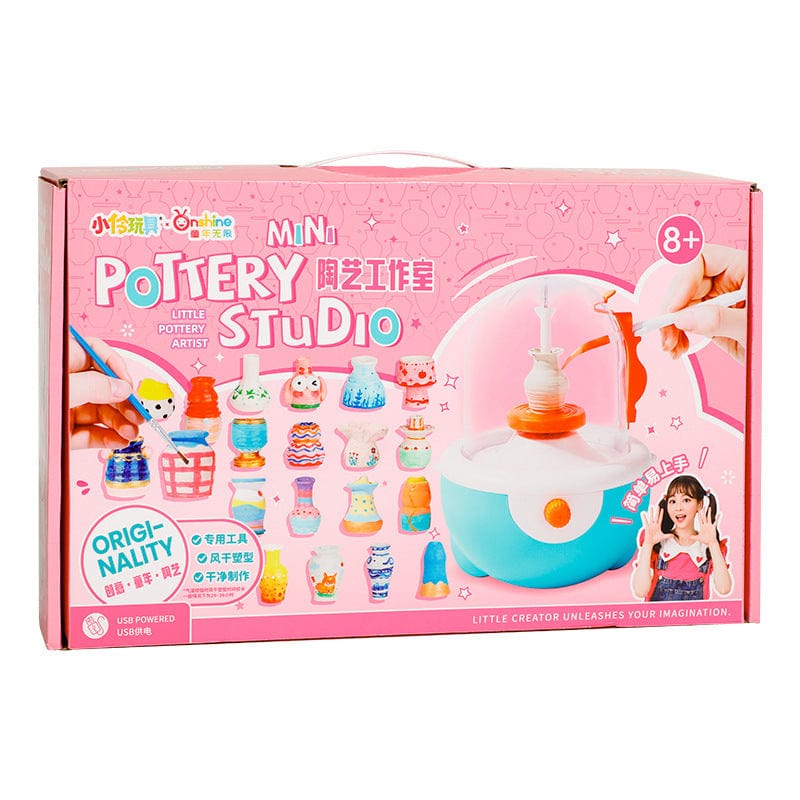 Mini Pottery Studio Toys Creative Handmade DIY Toys - ArtGalleryZen