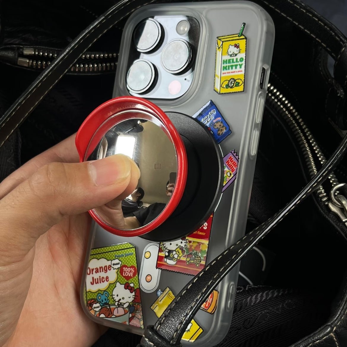 Mini Road Mirror Magnetic Phone Stand - ArtGalleryZen