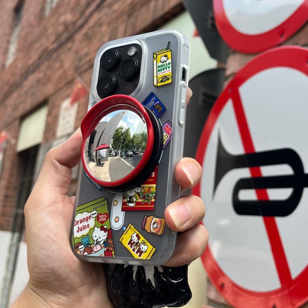 Mini Road Mirror Magnetic Phone Stand - ArtGalleryZen