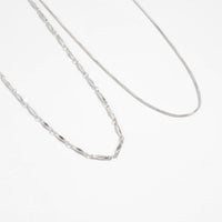 Thumbnail for Minimalist 2pcs Gold Silver Plated Belly Chain Set - ArtGalleryZen