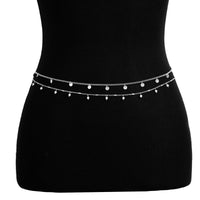 Thumbnail for Minimalist 2Pcs Pearl Sequin Belly Chain Set