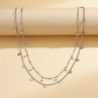 Thumbnail for Minimalist 2Pcs Pearl Sequin Belly Chain Set