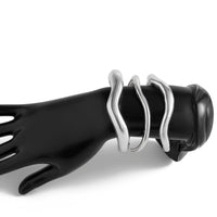 Thumbnail for Minimalist 3Pcs Curved Open Bangle Bracelet Set - ArtGalleryZen