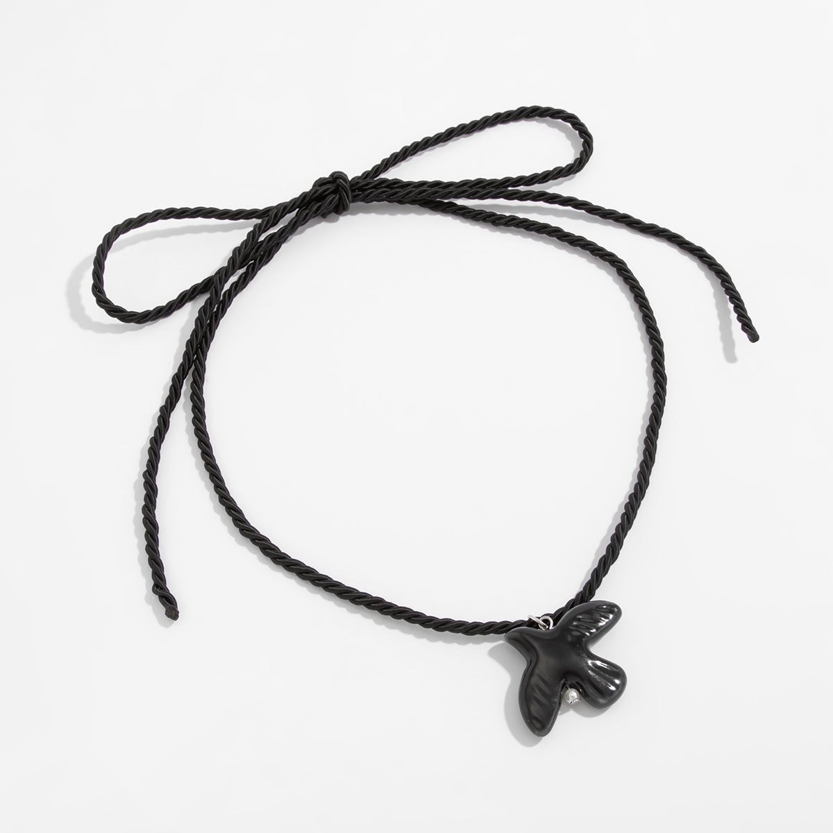 Minimalist Ceramic Peace Dove Pendant Necklace Earrings - ArtGalleryZen