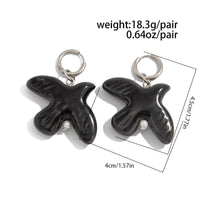 Thumbnail for Minimalist Ceramic Peace Dove Pendant Necklace Earrings - ArtGalleryZen