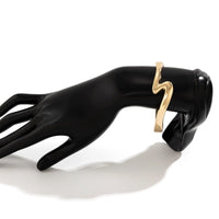 Thumbnail for Minimalist Chic Lightning Pattern Bangle Bracelet - ArtGalleryZen