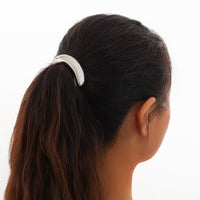 Thumbnail for Minimalist Glossy Metal Elastic Hair Tie