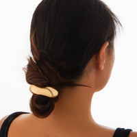 Thumbnail for Minimalist Glossy Metal Elastic Hair Tie