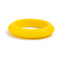 Thumbnail for Minimalist Glossy Resin Bangle Bracelet - ArtGalleryZen