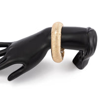 Thumbnail for Minimalist Gold Silver Plated Textured Bangle Bracelet - ArtGalleryZen