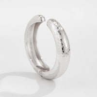 Thumbnail for Minimalist Hammered Curved Bangle Bracelet Set - ArtGalleryZen