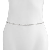 Thumbnail for Minimalist Layered  Herringbone Saturn Belly Chain Set - ArtGalleryZen