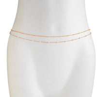 Thumbnail for Minimalist Layered Pearl Saturn Waist Chain Set - ArtGalleryZen