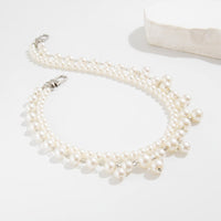 Thumbnail for Minimalist Layered Pearl Trouser Chain - ArtGalleryZen