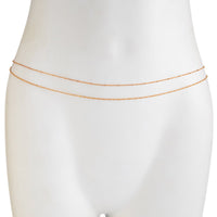 Thumbnail for Minimalist Layered Twisted Waist Chain Set - ArtGalleryZen