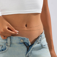 Thumbnail for Minimalist Layered Twisted Waist Chain Set - ArtGalleryZen