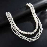 Thumbnail for Minimalist Layering Pearl Trouser Chain - ArtGalleryZen