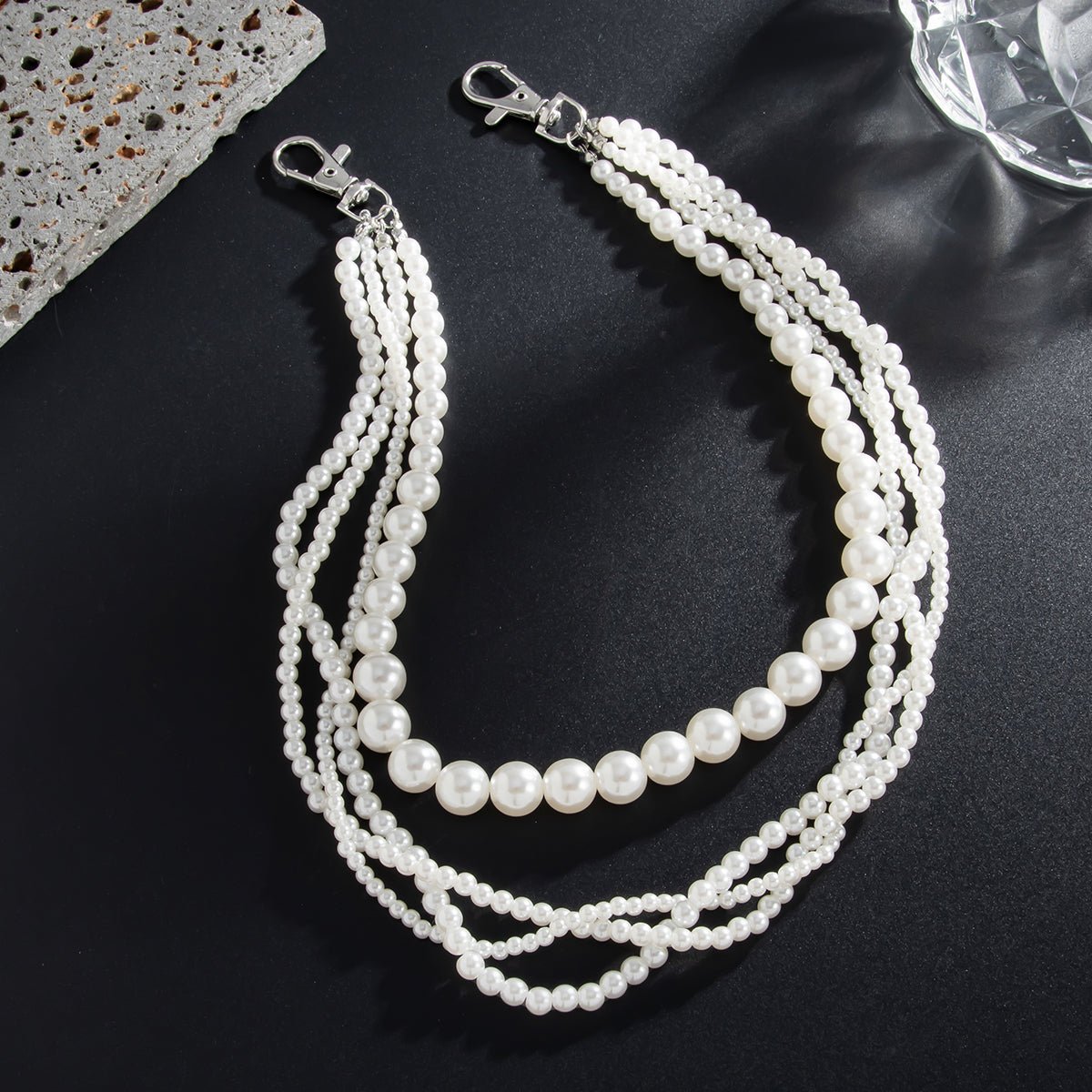 Minimalist Layering Pearl Trouser Chain - ArtGalleryZen