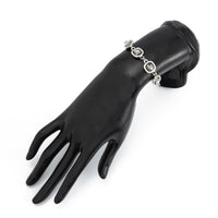 Thumbnail for Minimalist Square Rhinestone Choker Necklace Bracelet - ArtGalleryZen