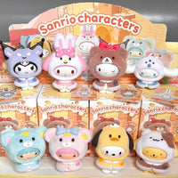 Thumbnail for MINISO Sanrio Characters Little Cape Face Changing Plush Pendant Blind Box - ArtGalleryZen