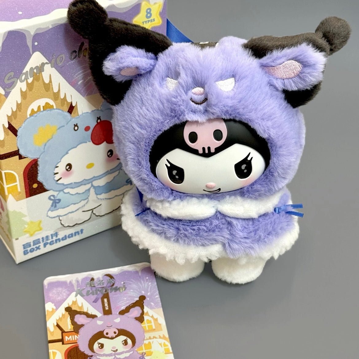 MINISO Sanrio Characters Little Cape Plush Pendant Blind Box - ArtGalleryZen