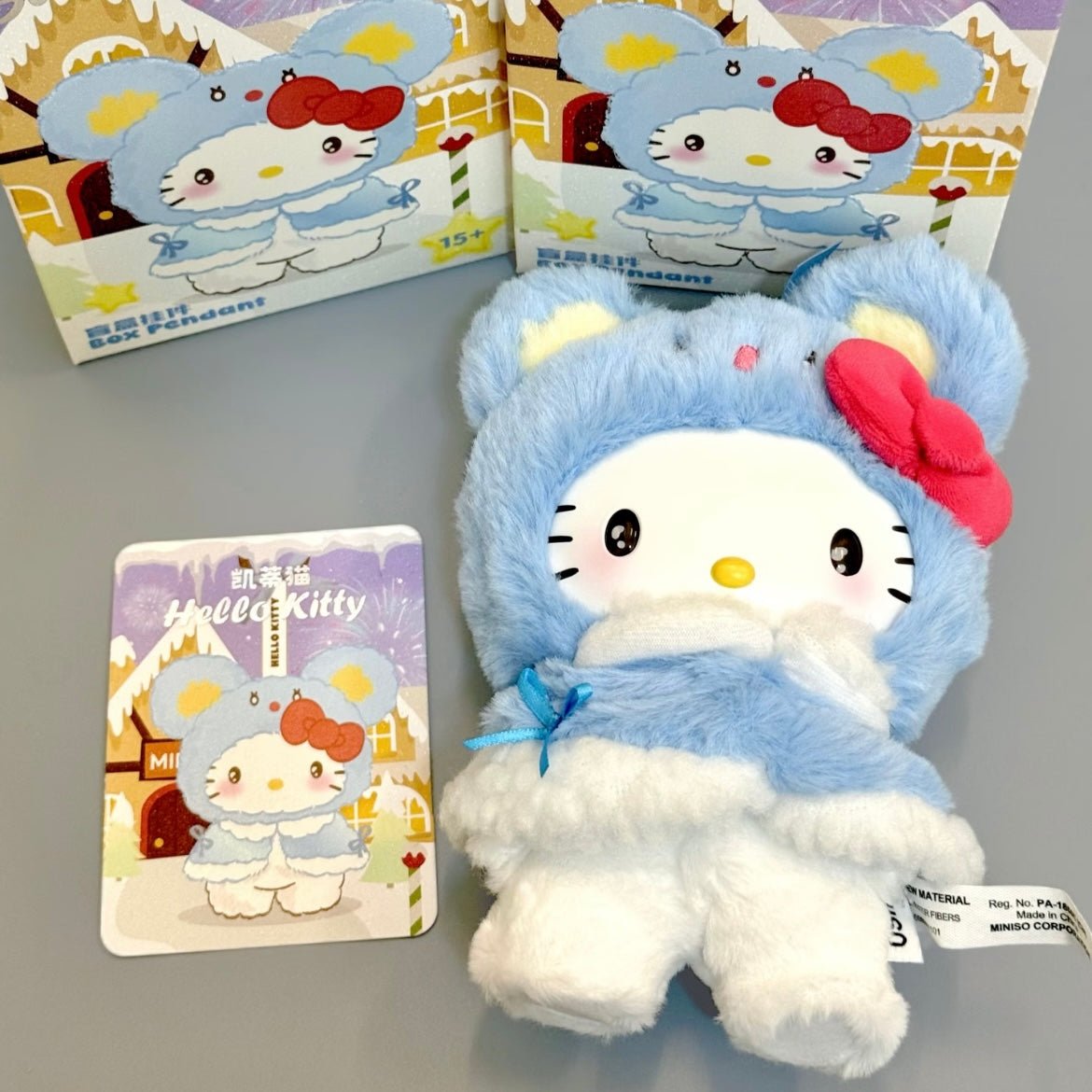 MINISO Sanrio Characters Little Cape Plush Pendant Blind Box - ArtGalleryZen