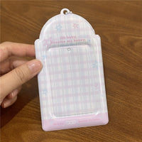 Thumbnail for Mint Chocolate Star Kpop Keychain Photocard Holder - ArtGalleryZen