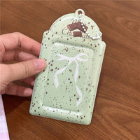 Thumbnail for Mint Chocolate Star Kpop Keychain Photocard Holder - ArtGalleryZen