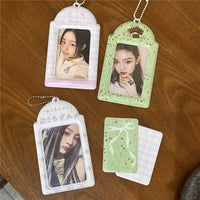 Thumbnail for Mint Chocolate Star Kpop Keychain Photocard Holder - ArtGalleryZen
