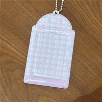 Thumbnail for Mint Chocolate Star Kpop Keychain Photocard Holder - ArtGalleryZen