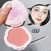 Thumbnail for Monochrome Flower Shimmer Powder Blusher - ArtGalleryZen