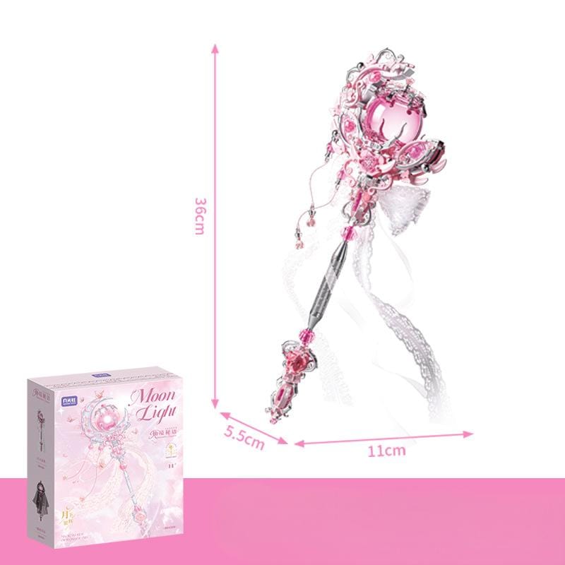 Moonlight Magic Wand Scepter Building Bricks - ArtGalleryZen