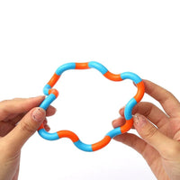 Thumbnail for Multicolor Quiet Twisty Fidget Toy - Sensory Stress Relief Puzzle - ArtGalleryZen