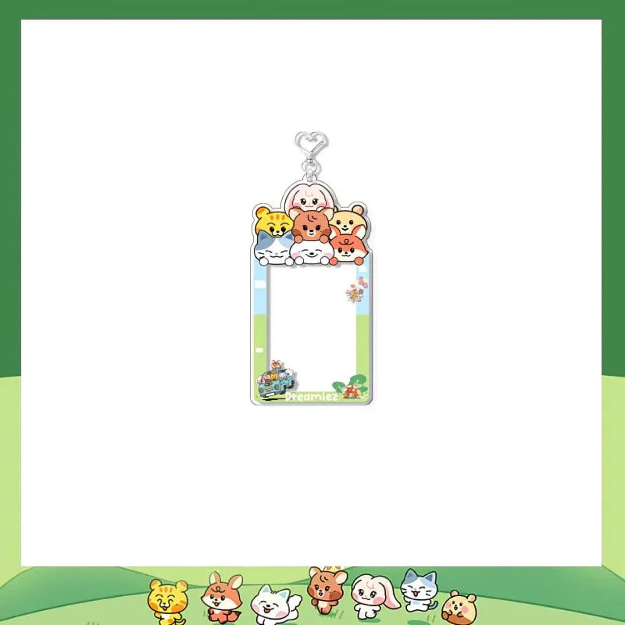 NCT Dream Kpop Group Keychain Acrylic Photocard Holder - ArtGalleryZen