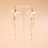 Thumbnail for Newly Dangling Tassel Pearl Earrings - ArtGalleryZen