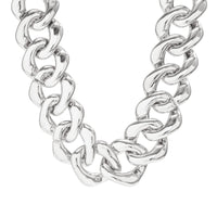 Thumbnail for Newly Gold Silver Plated Curb Chain Choker Necklace - ArtGalleryZen