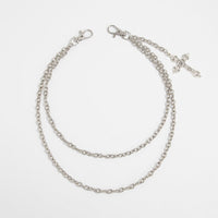 Thumbnail for Newly Layered Relief Cross Pendant Trouser Chain - ArtGalleryZen