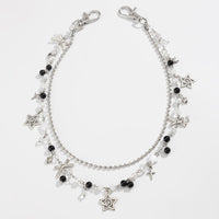 Thumbnail for Newly Layered Star Bowknot Charm Glass Bead Trouser Chain - ArtGalleryZen