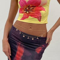 Thumbnail for Ocean Style 2pcs Enamel Starfish Mermaid Pendant Waist Chain Set - ArtGalleryZen