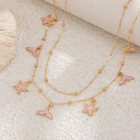 Thumbnail for Ocean Style 2pcs Enamel Starfish Mermaid Pendant Waist Chain Set