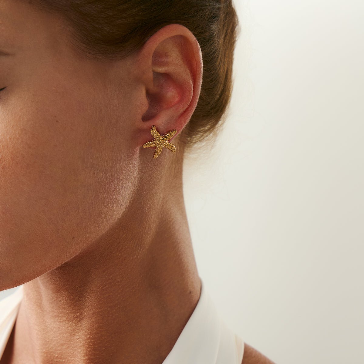 Ocean Style 3 Pairs Conch Shell Starfish Dangle Earrings Set - ArtGalleryZen