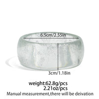 Thumbnail for Ocean Style Blue Resin Bangle Bracelet - ArtGalleryZen