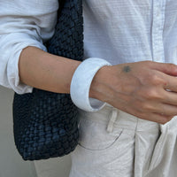 Thumbnail for Ocean Style Blue Resin Bangle Bracelet - ArtGalleryZen