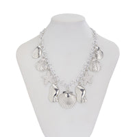 Thumbnail for Ocean Style Chunky Starfish Shell Conch Tassel Necklace - ArtGalleryZen