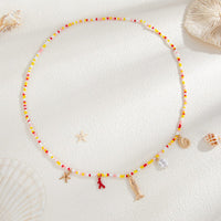 Thumbnail for Ocean Style Enamel Mermaid Conch Starfish Pearl Tassel Waist Chain - ArtGalleryZen