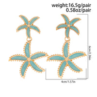 Thumbnail for Ocean Style Enamel Starfish Dangle Earrings - ArtGalleryZen