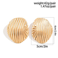 Thumbnail for Ocean Style Gold Silver Plated Shell Earrings - ArtGalleryZen